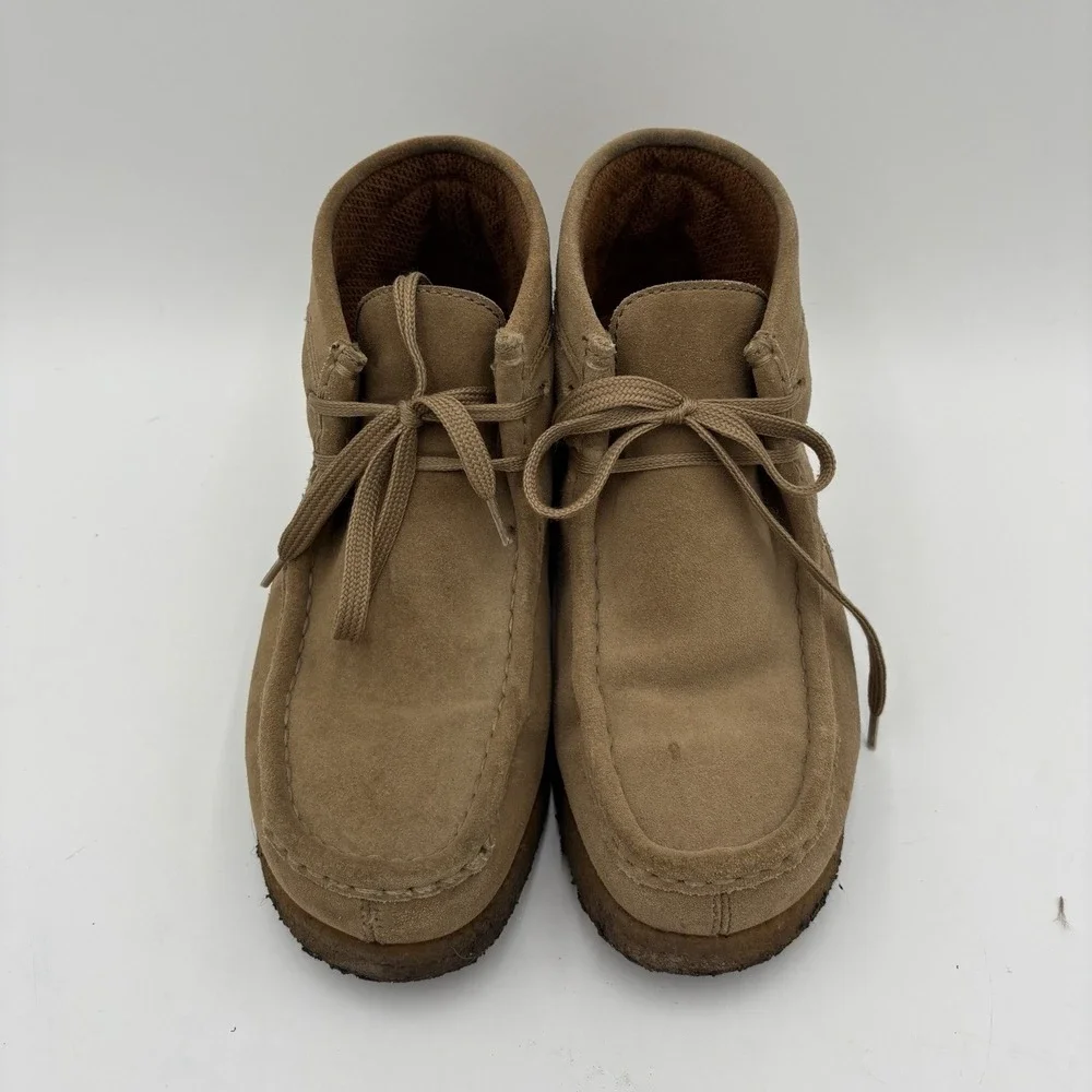GBX tan suede